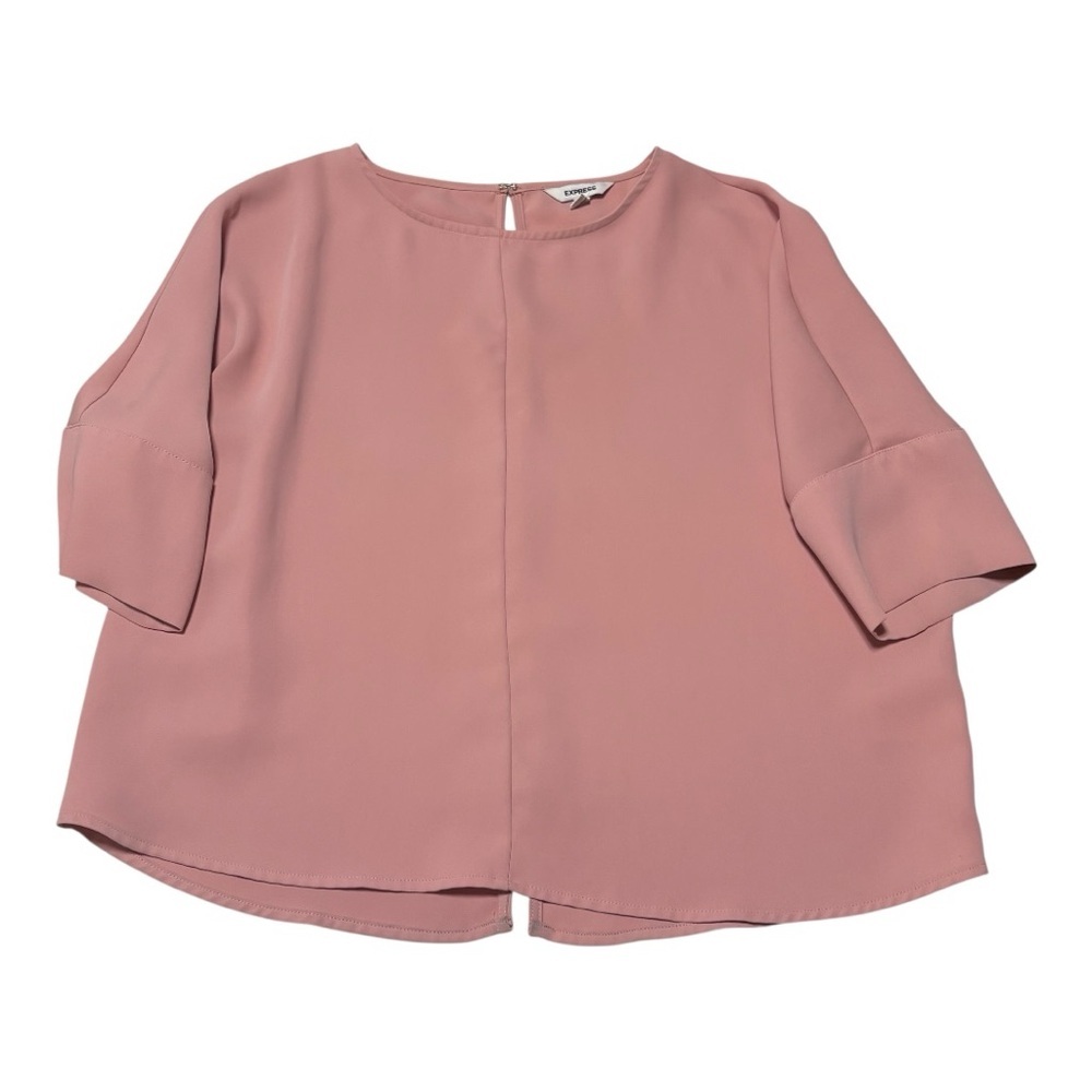 Express Women's Blouse in Dusty Pink
